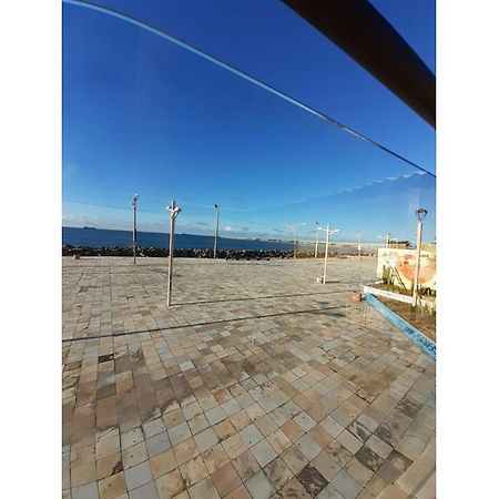 605 Flat Mobiliado Com Vista Lateral Mar Na Praia De Iracema Com Ventilador Φορταλέζα Εξωτερικό φωτογραφία
