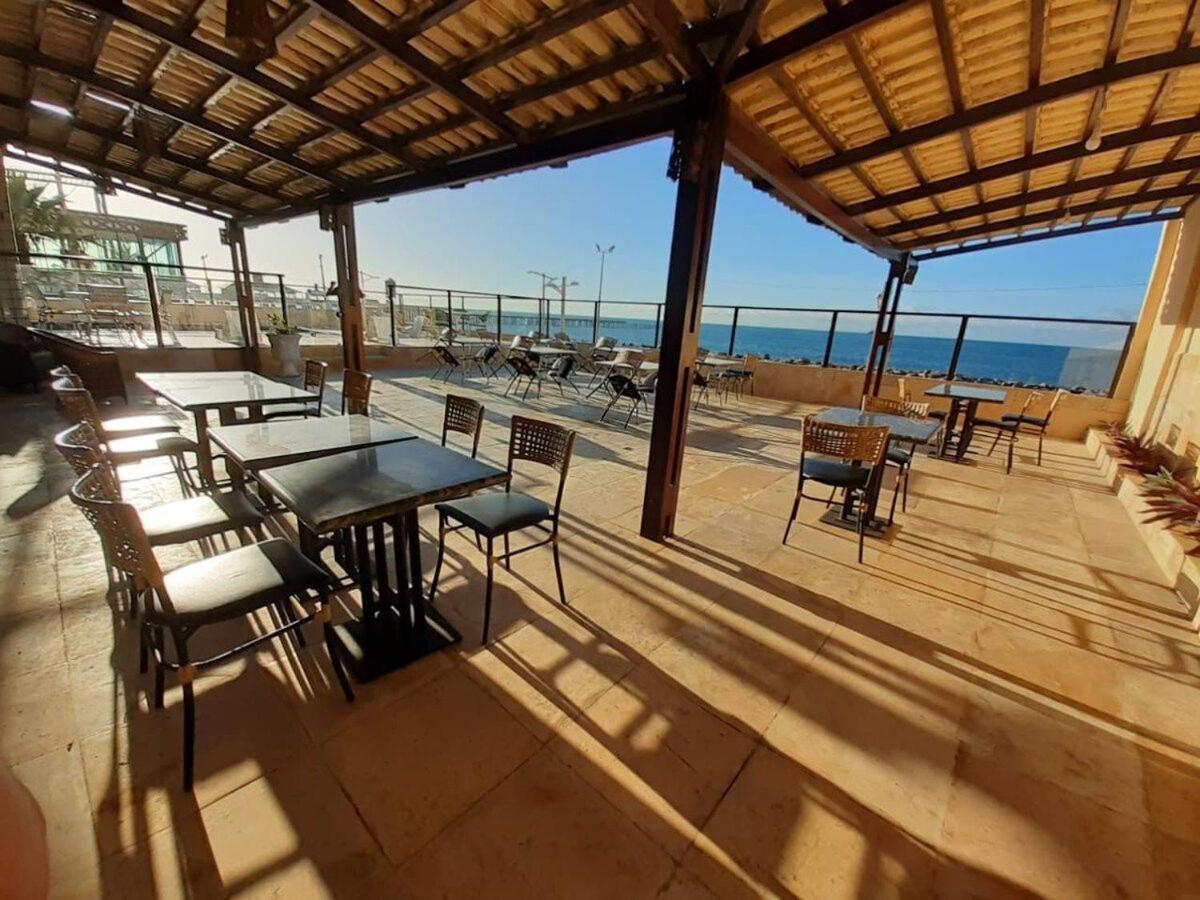 605 Flat Mobiliado Com Vista Lateral Mar Na Praia De Iracema Com Ventilador Φορταλέζα Εξωτερικό φωτογραφία