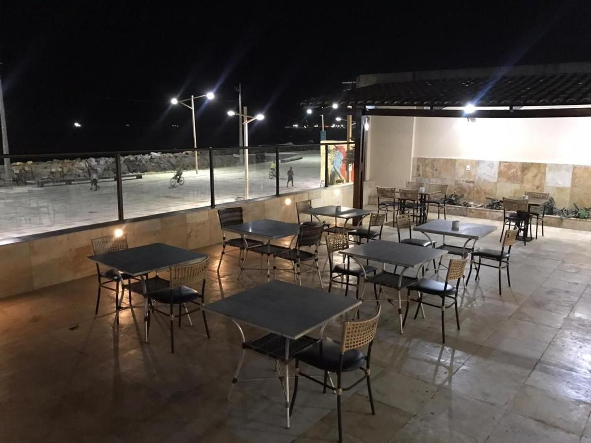 605 Flat Mobiliado Com Vista Lateral Mar Na Praia De Iracema Com Ventilador Φορταλέζα Εξωτερικό φωτογραφία